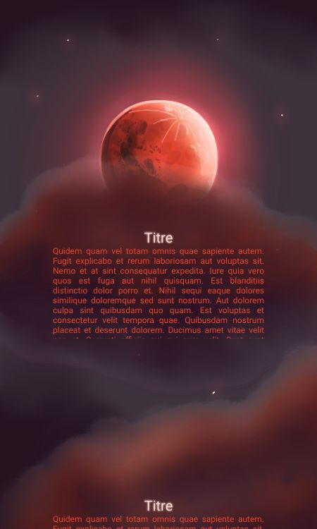 Lune de sang, par Galad-El