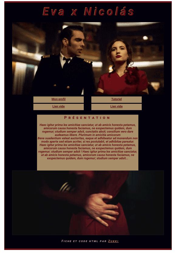 [Libre-service] Série Alta Mar : Eva&Nicolas, par Zukki