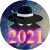 Badge Le Meilleur Détective de 2021