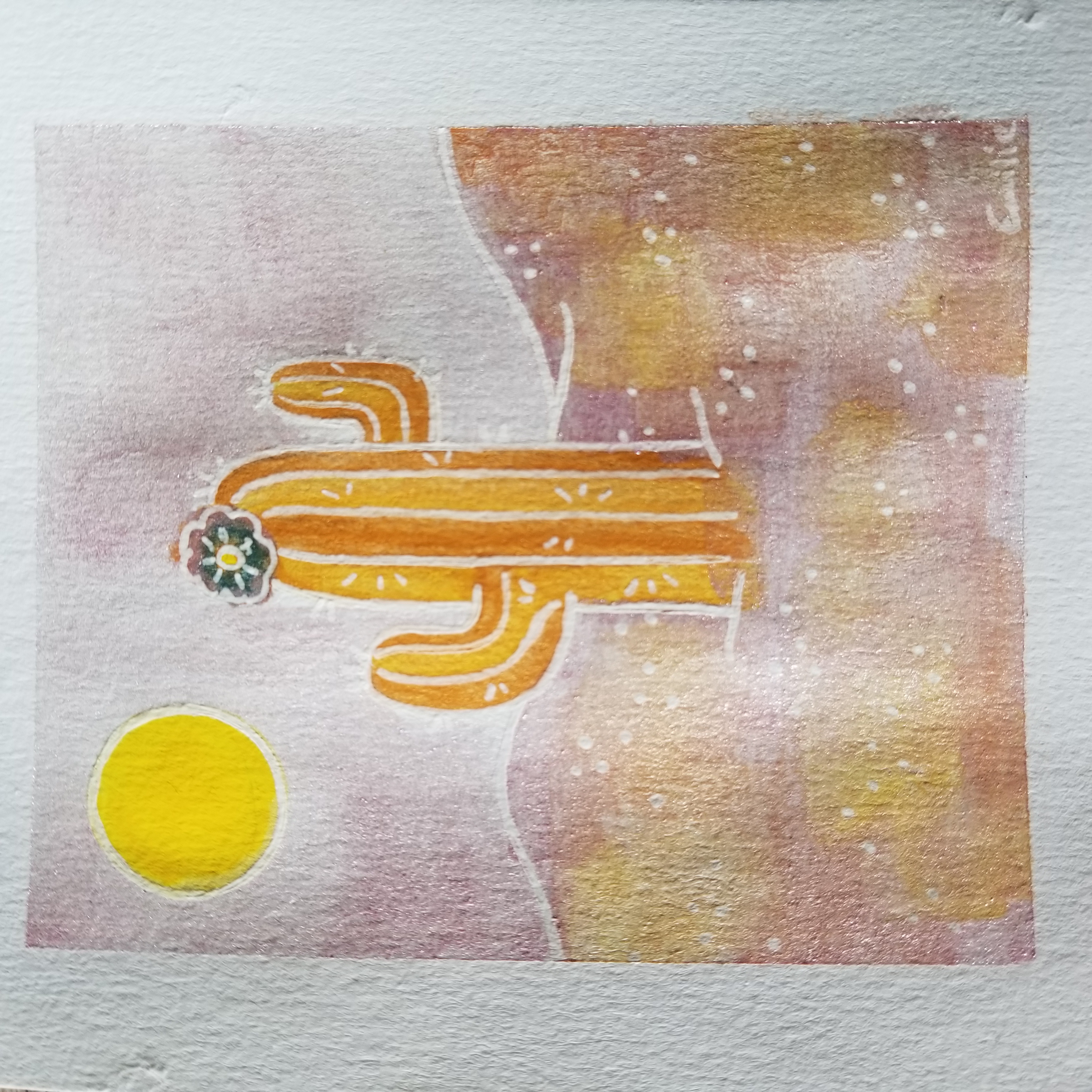 Cactus pailleté, par Milou