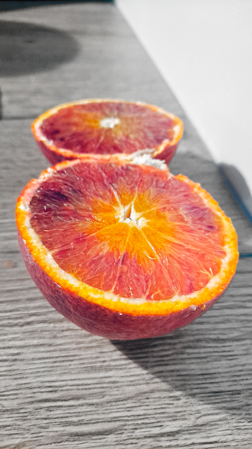 Orange sanguine, par Azumii