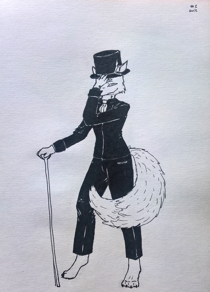 #2 suit, par Milou