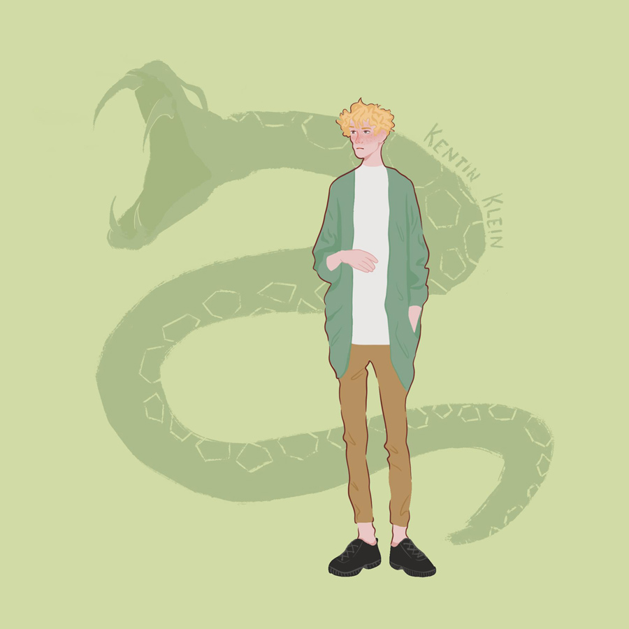 Kentin Klein - serpent, par Lawrage