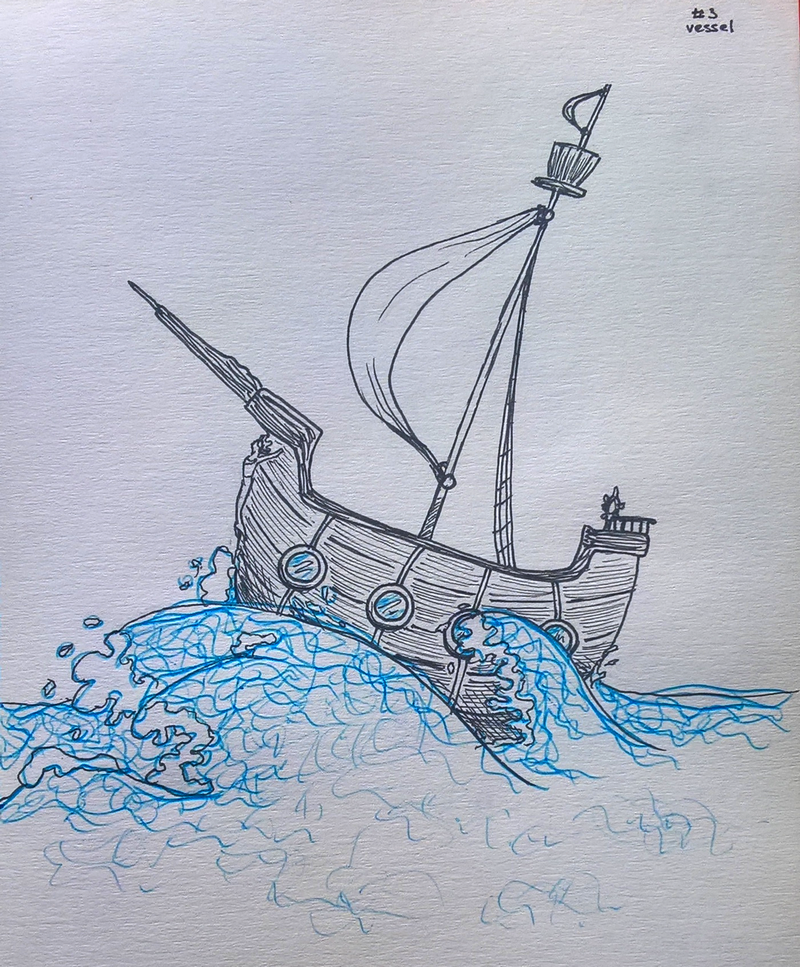 #3 vessel, par Milou