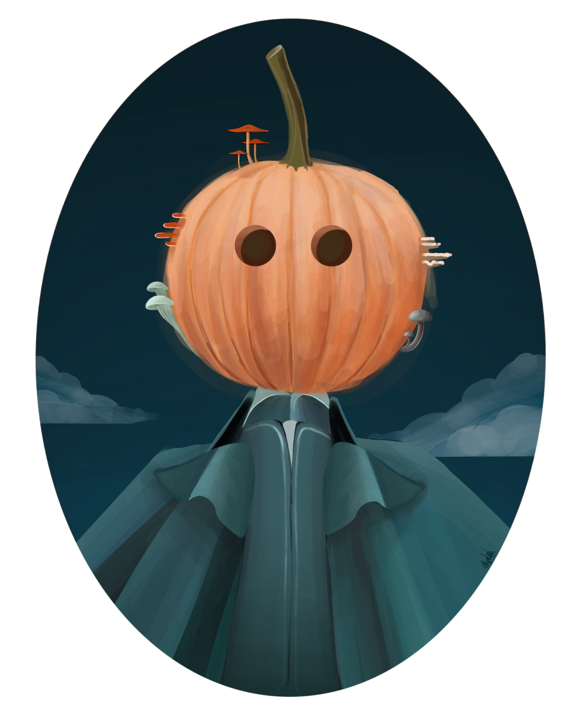 Halloween en avance, par CHAUSSETTE