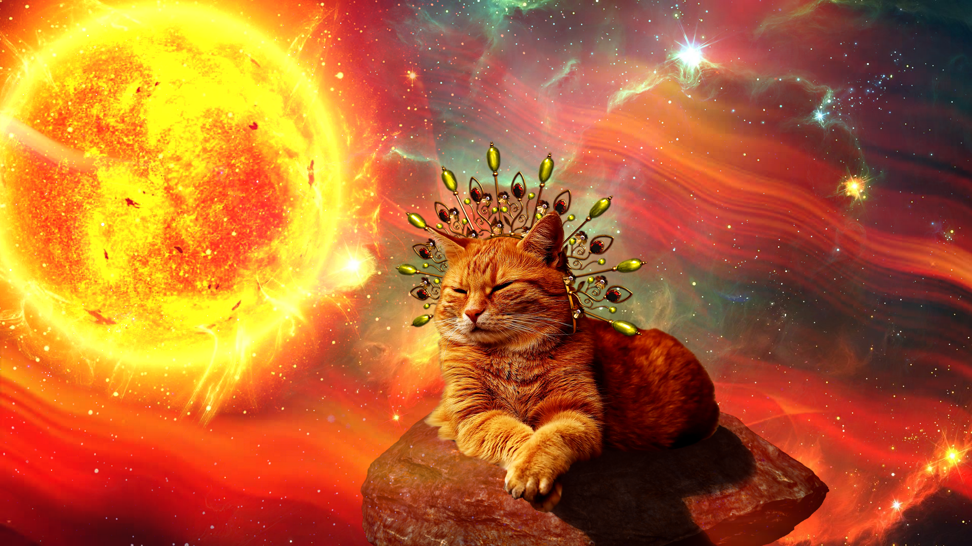 Asdag, dieu du Soleil, par Aadelrun