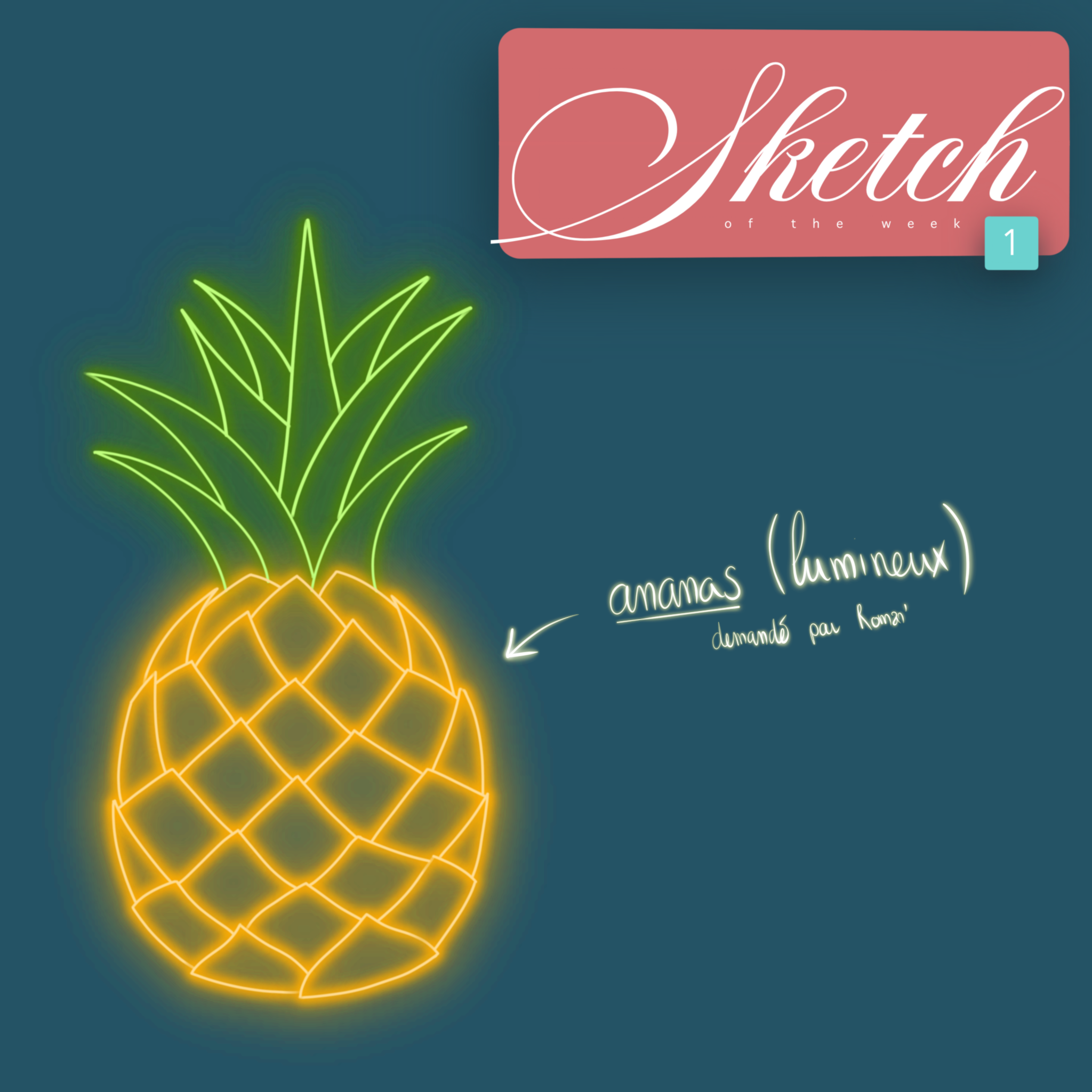 Sketch of the week 1, par CHAUSSETTE