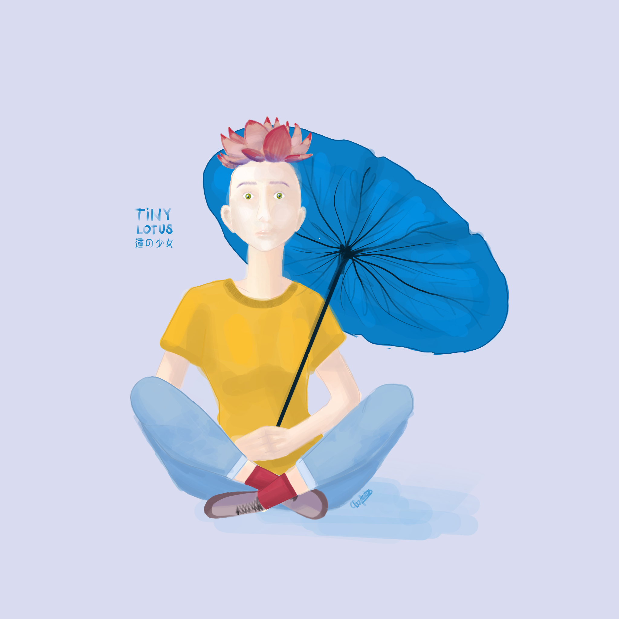 TINY LOTUS, par CHAUSSETTE