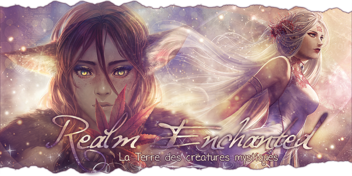 Bannière automnale Realm Enchanted 2017, par Linoa