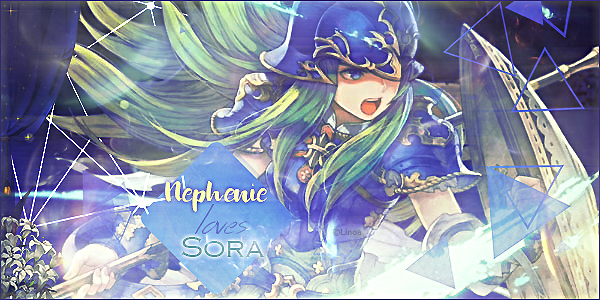 Nephenie loves Sora, par Linoa