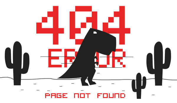 404 Error - Page not found, par Linoa