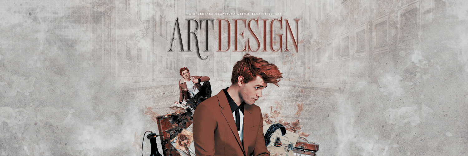 Header - KJ Apa, par Serah