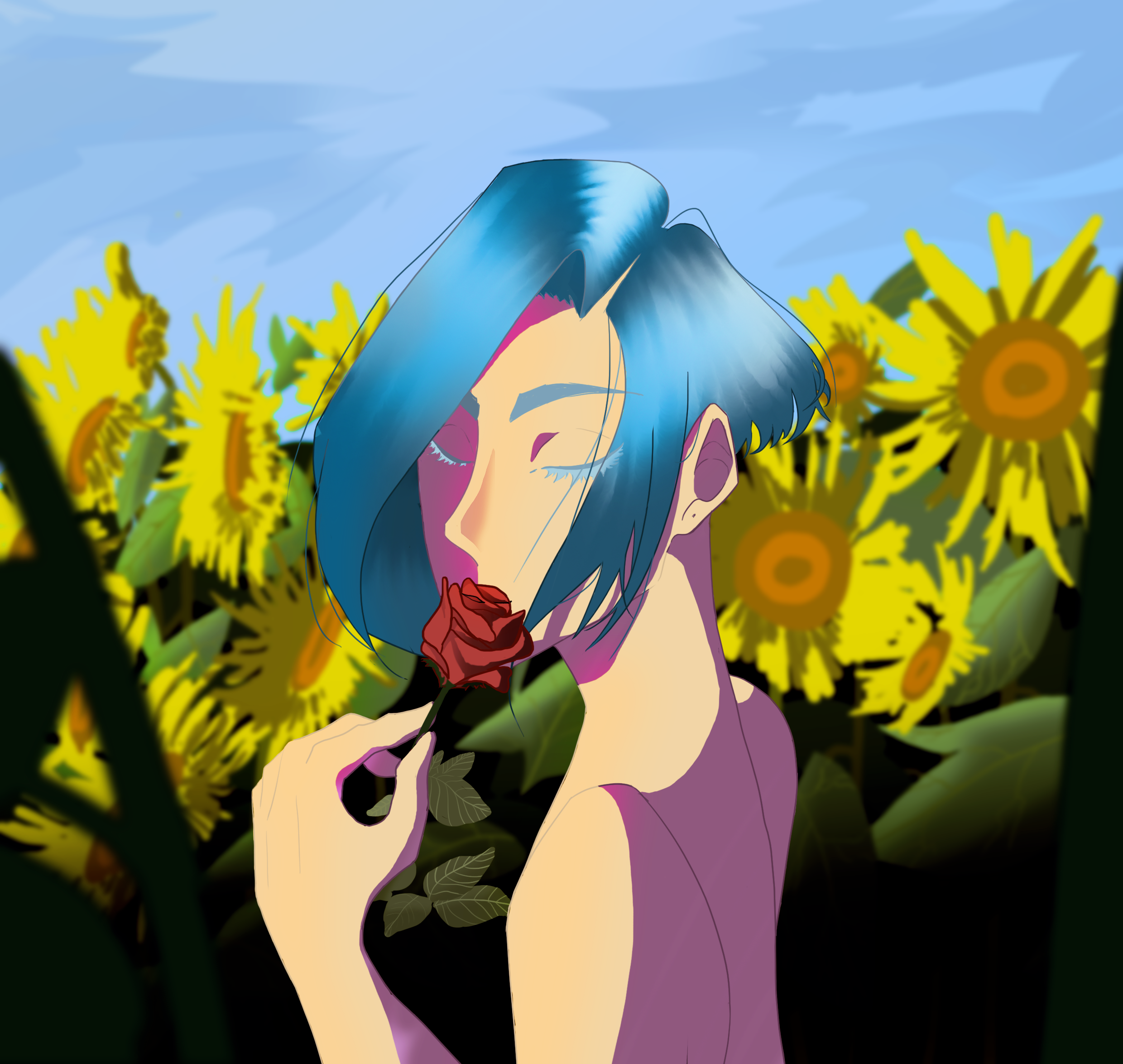 Tournesol, par Alek