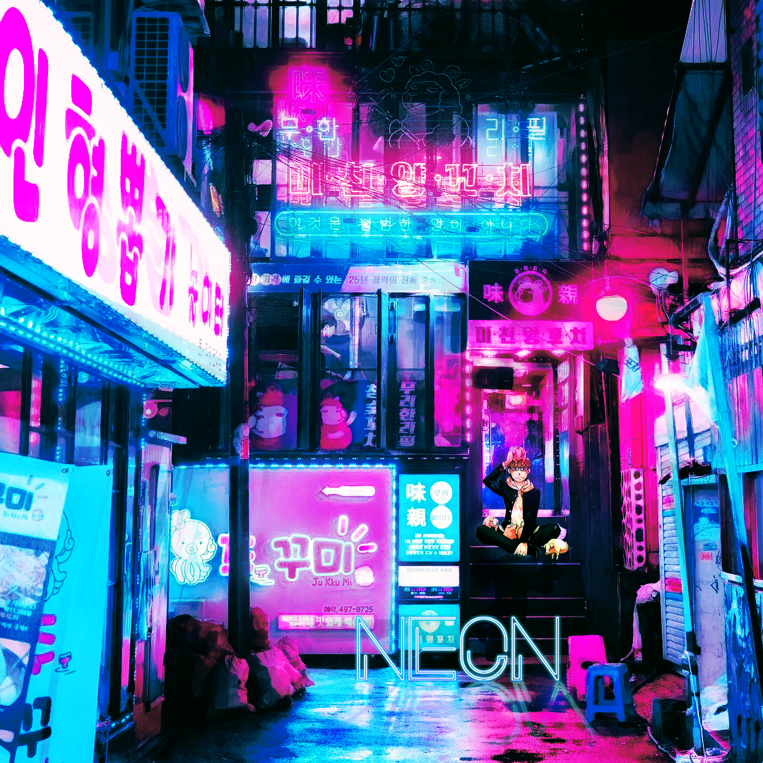 Aesthetic Neon Challenge, par Ashrâel