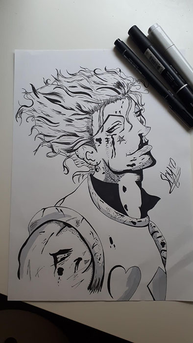 Hisoka, par Tokyadi