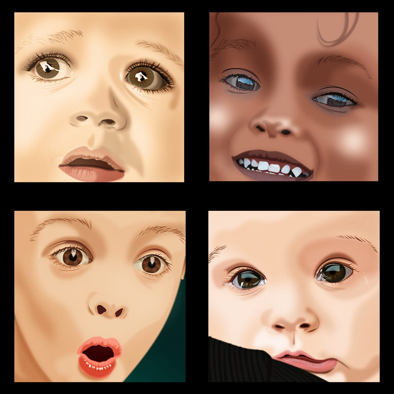 Expressions enfants, par Tamara