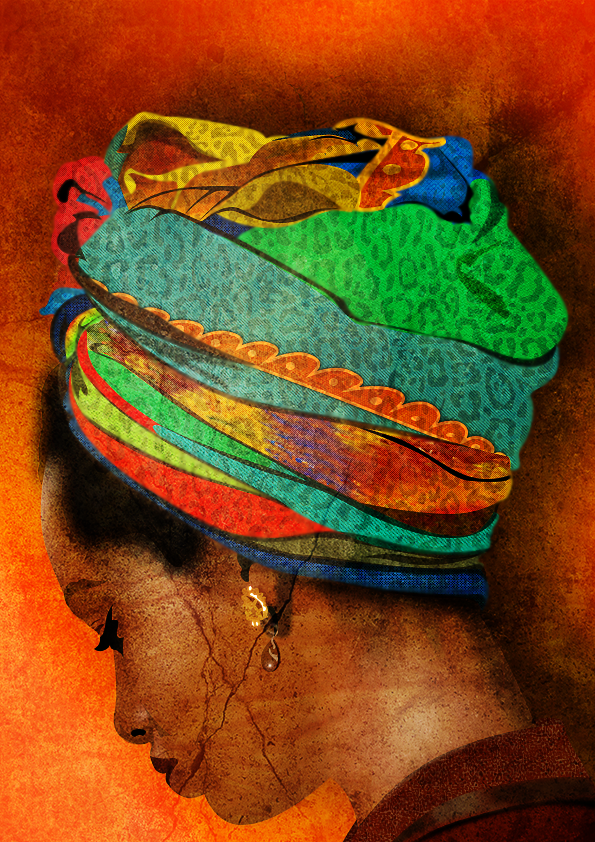 Femme au turban, par Tamara