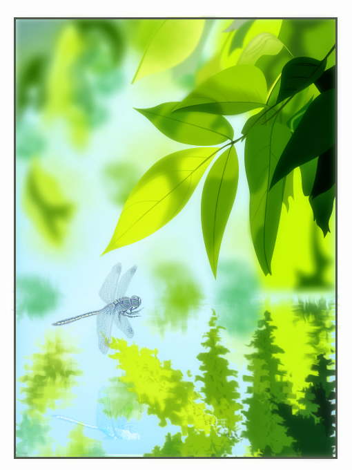 Libellule, par Tamara