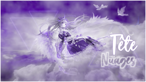 La tête dans les nuages, par Nekkomi