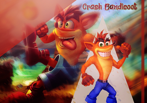 Crash Bandicoot, par Ayfoth