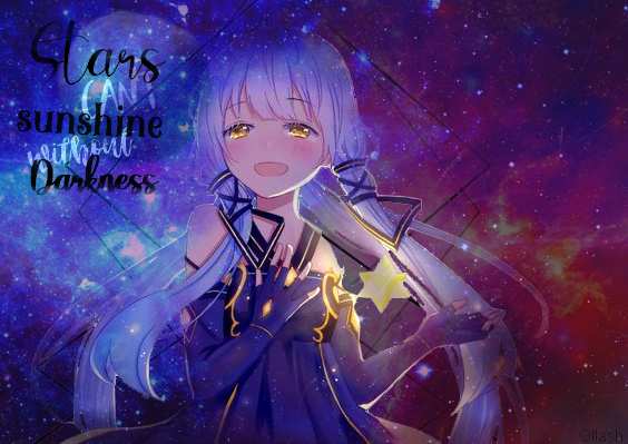 Stars can't sunshine without darkness, par Ollash