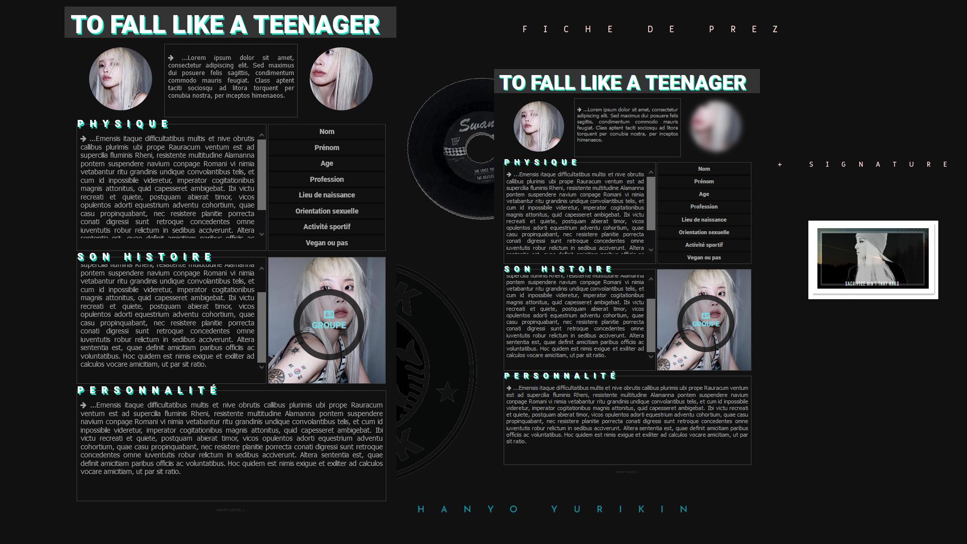To fall like a teenager, par Hanyo yurikin