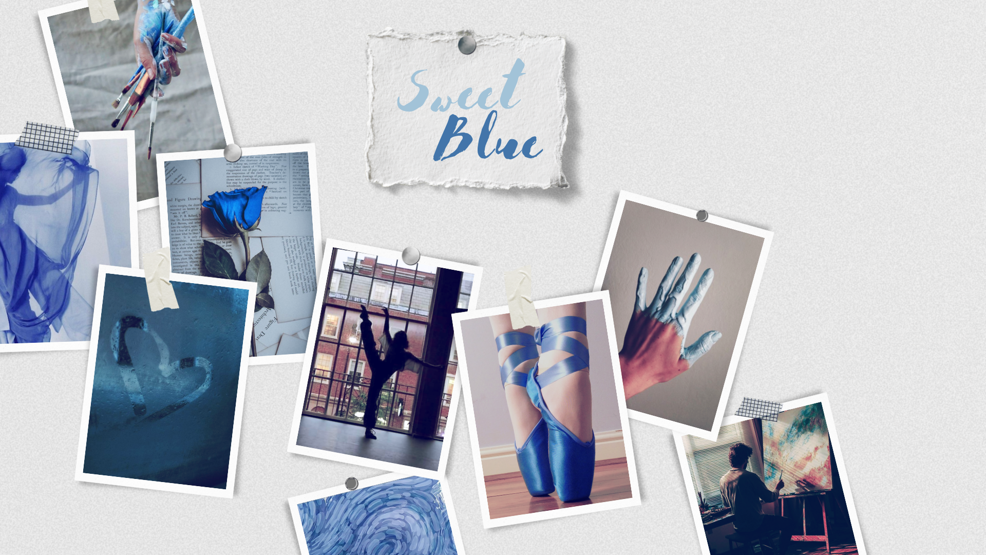 Sweet Blue aesthetic 1, par Milou