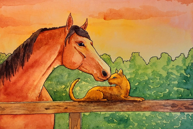 Forehead Kiss, par Galad-El