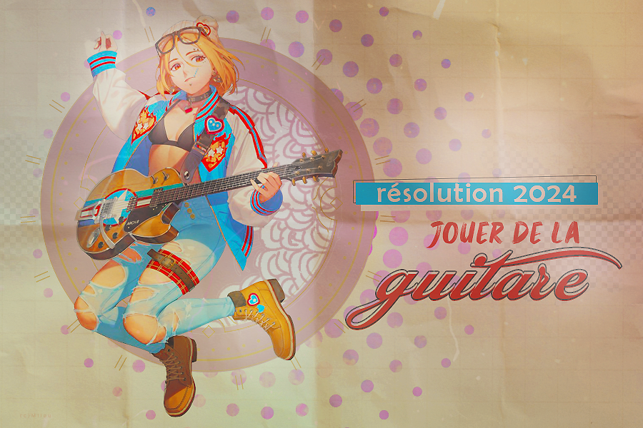 Guitare, par Milou