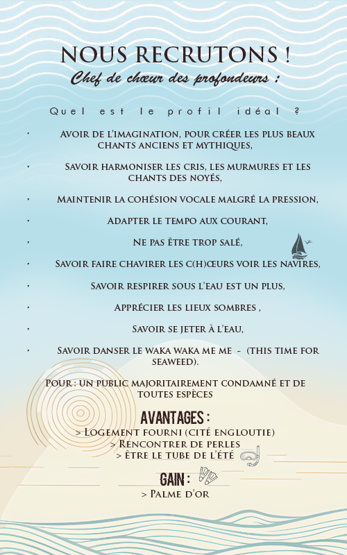 Chef de choeur des profondeurs, par Azumii