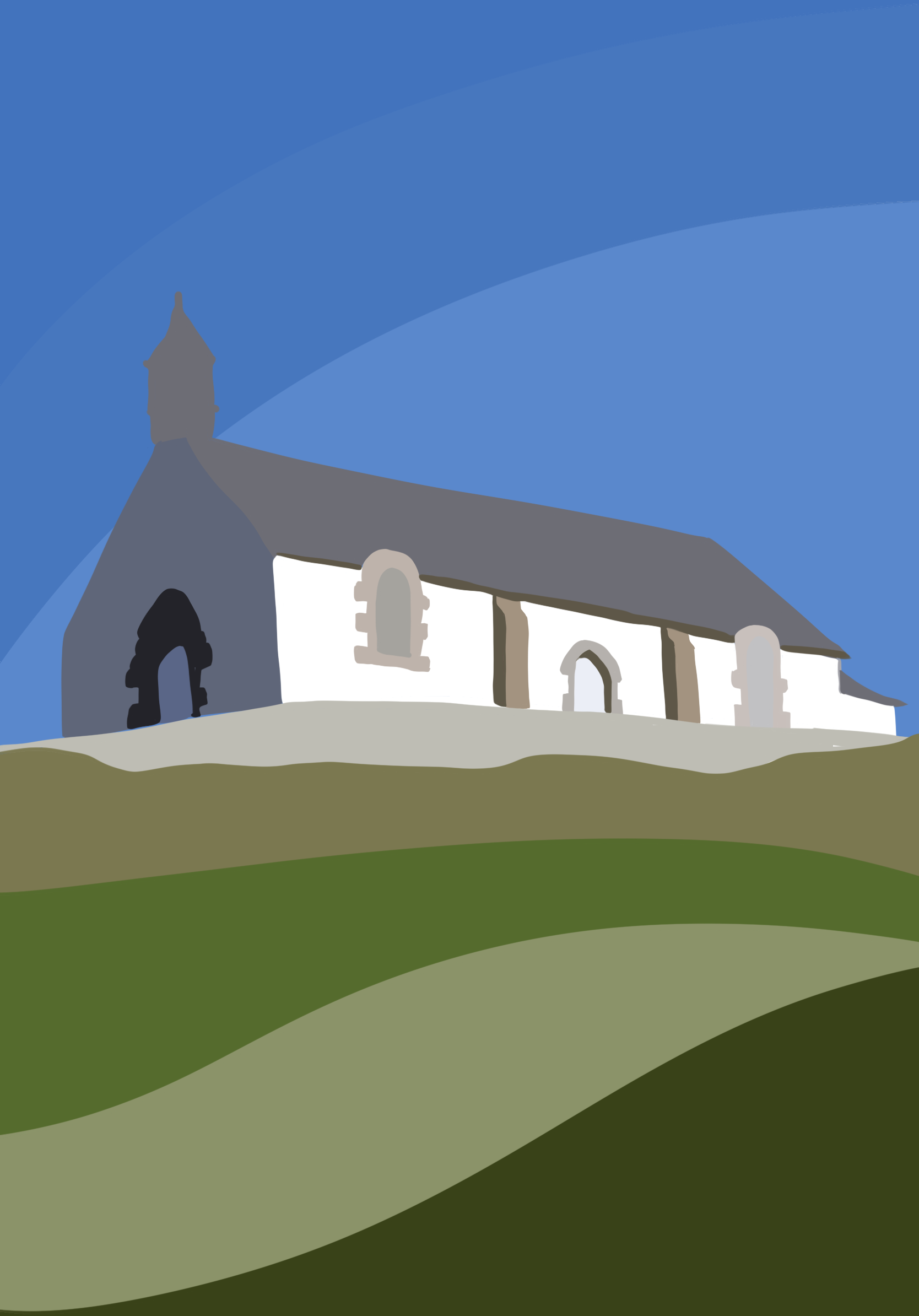 Carnac - Chapelle Saint-Michel, par Zukki