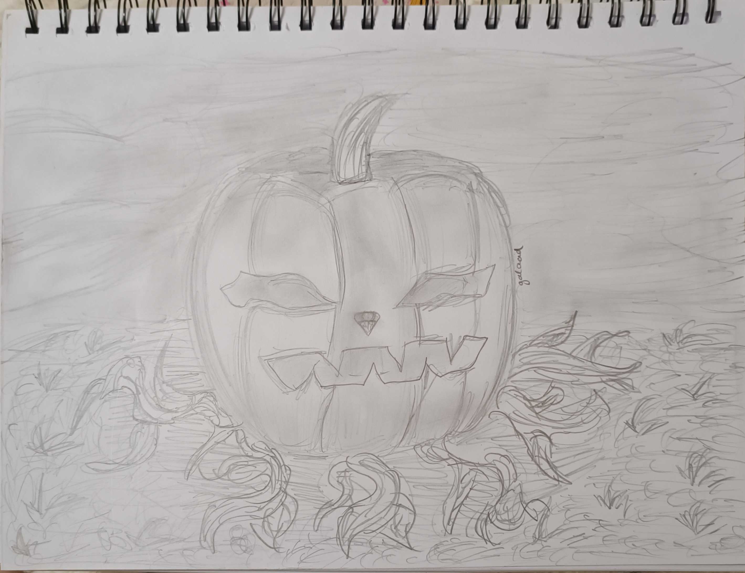 Jack'O la citrouille d'Halloween !, par Galaad Night