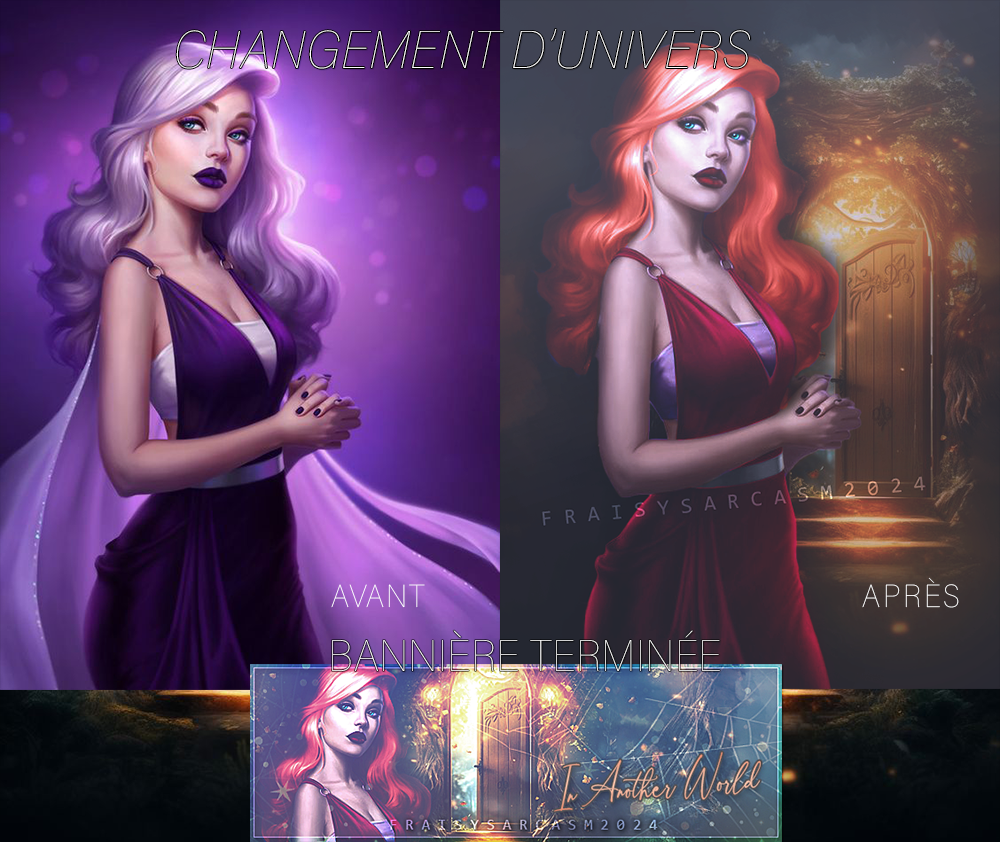 Changement d'univers • In another world, par Fraisy Sarcasm