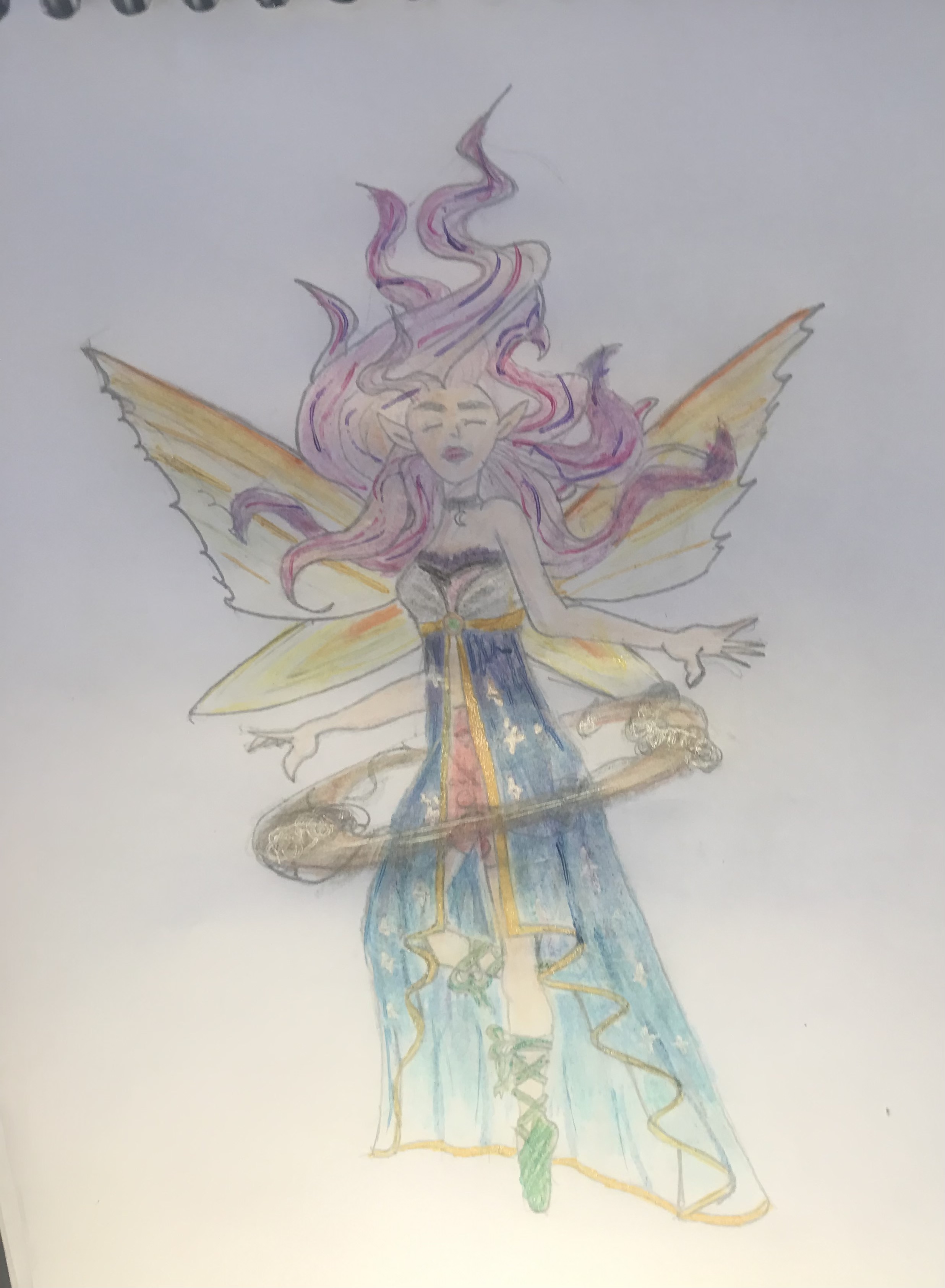 Fée du cosmos, par Saso