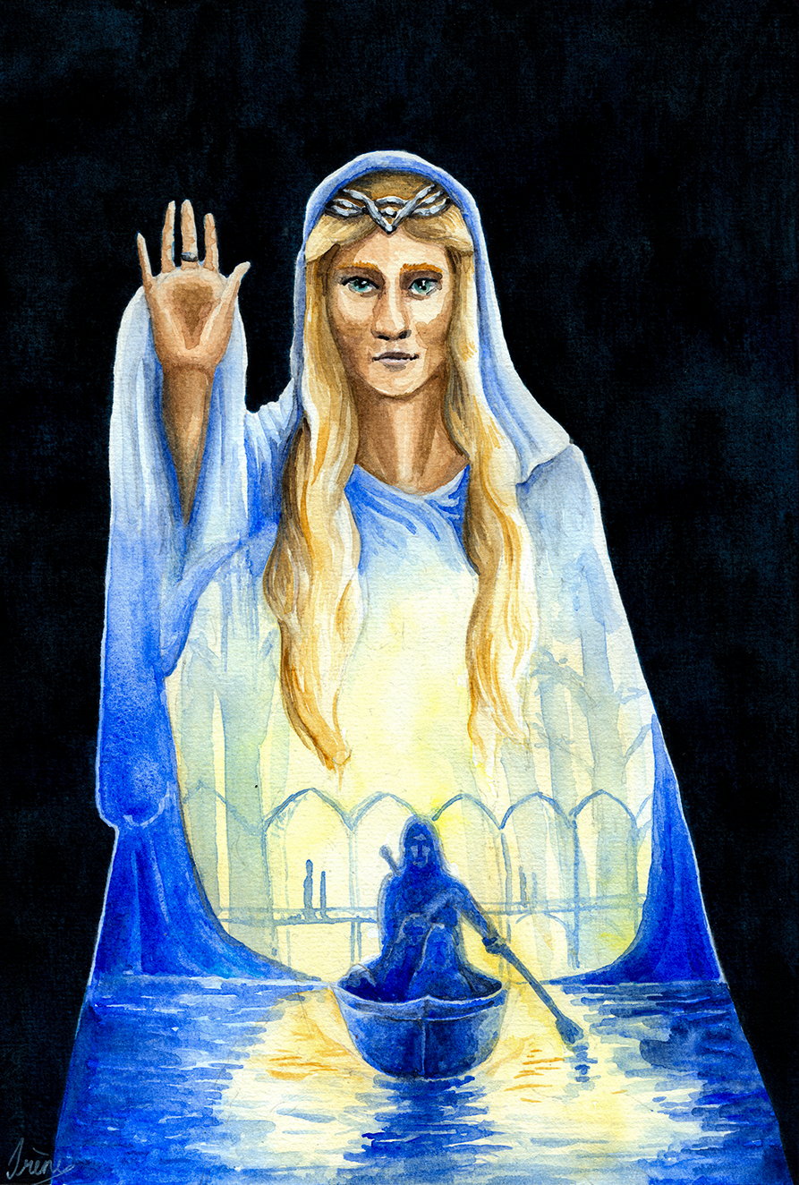 L'adieu à Lothlórien, par Galad-El