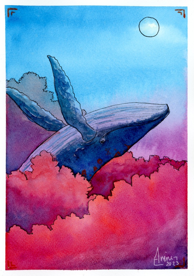 Aquarelle de vacances 1, par Galad-El