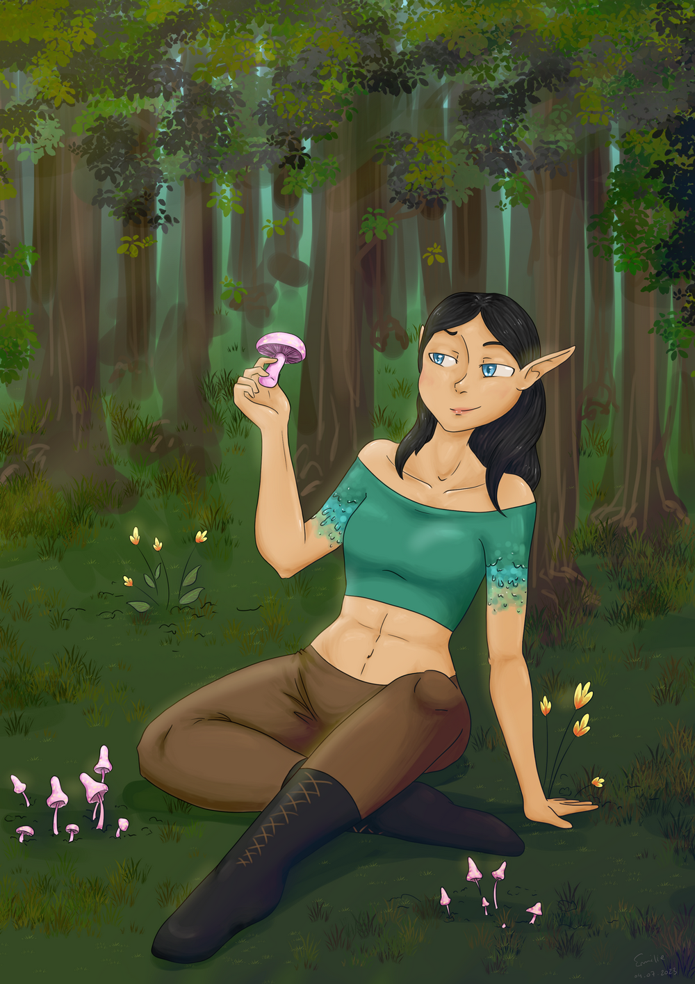 Art Fight friendly fire, par Milou