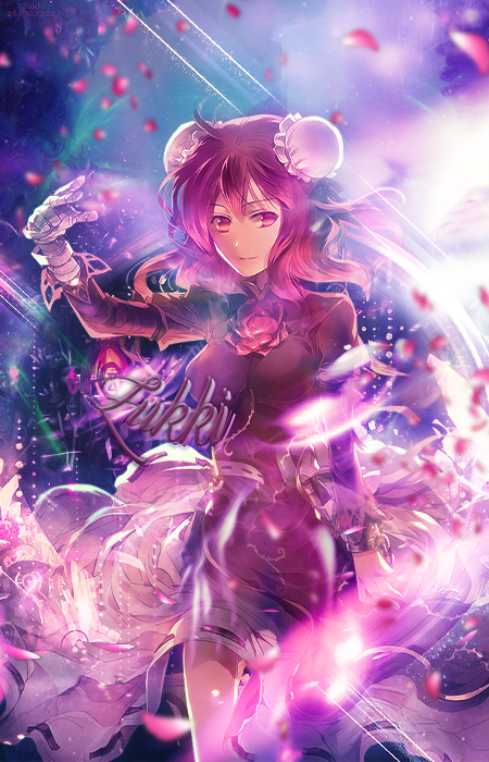 Whirlwind of petals, par Zukki