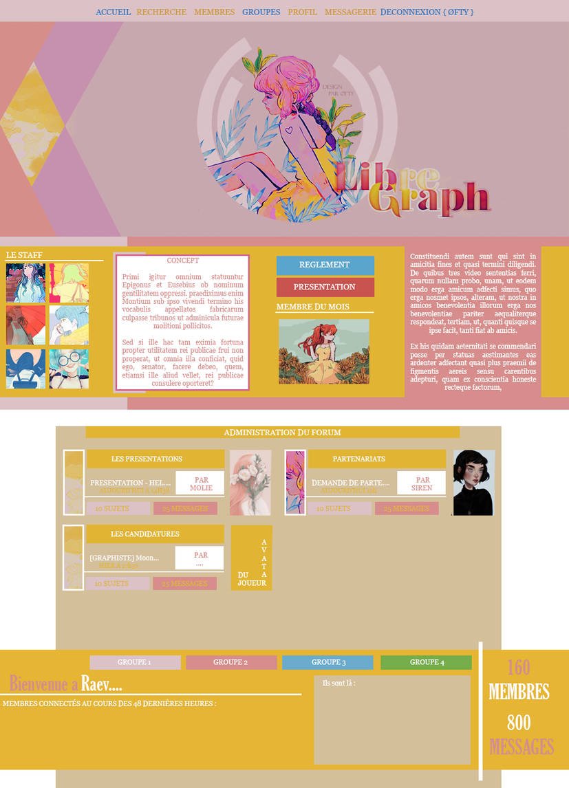 Maquette - Libre Graph, par Ofty