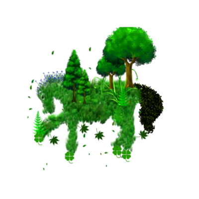 Horse Shrub n°2, par Étoile de Foudre