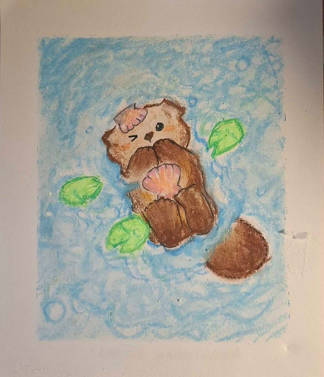 Loutre, par Zukki
