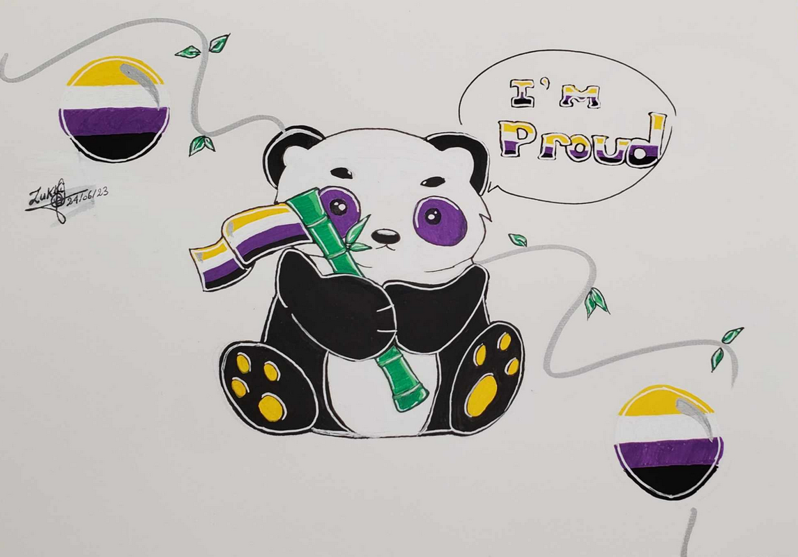 Panda-Proud, par Zukki