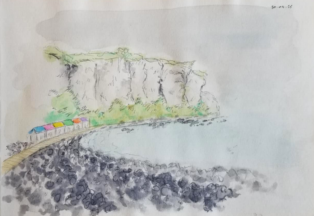 Tréport (2), par Milou