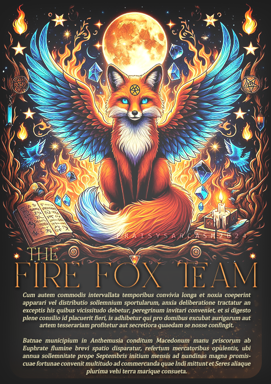 Fiches LS | Discord Créatif • Renard 01, par Fraisy Sarcasm