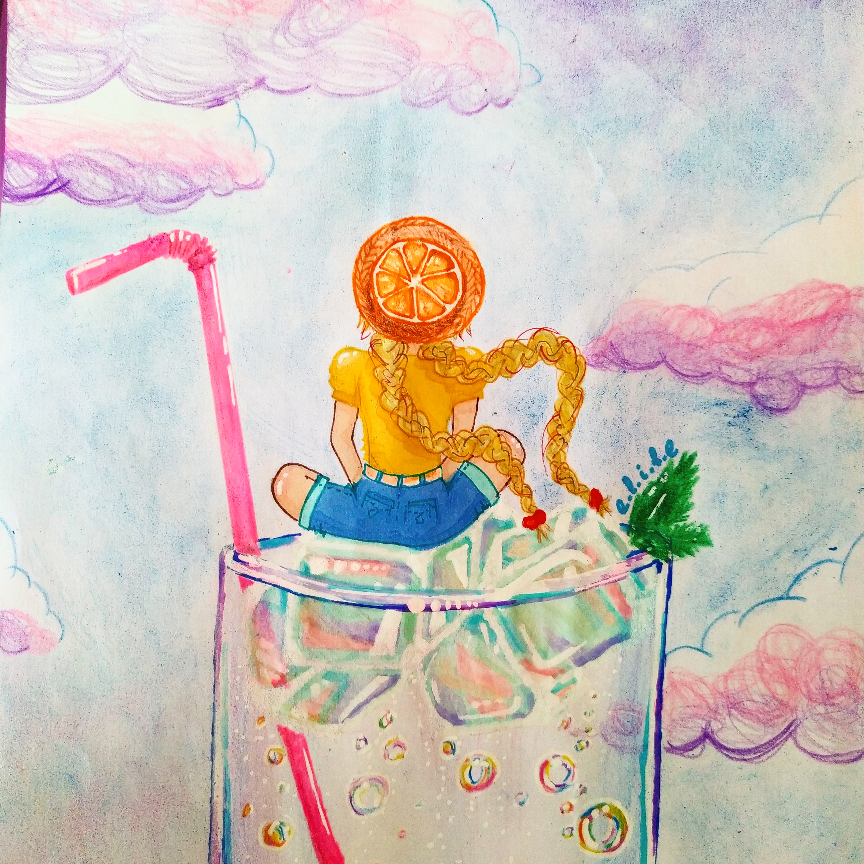 Et une boisson estivale pour la table 2 !  :D, par elile