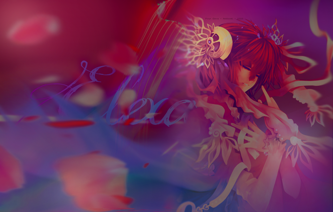 Cadeau pour Elexa, par Nekkomi