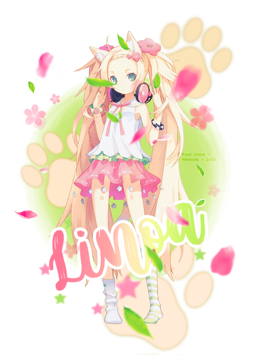Cadeau pour Linoa, par Nekkomi