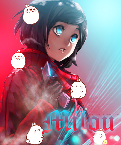 Cadeau pour Milou, par Nekkomi