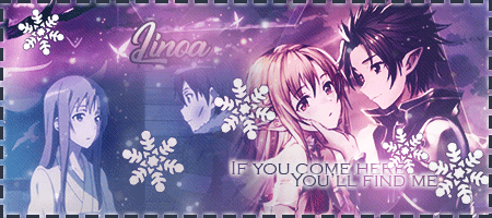 Asuna & Kirito, par Linoa
