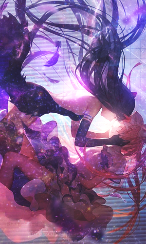 Madoka & Homura., par Shinohara